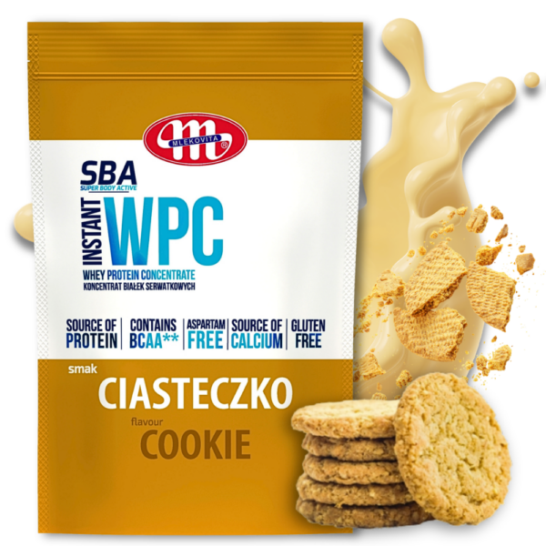 MLEKOVITA(138) Mlekovita SBA WPC 700g Mlekovita Odżywka Białkowa Ciasteczko