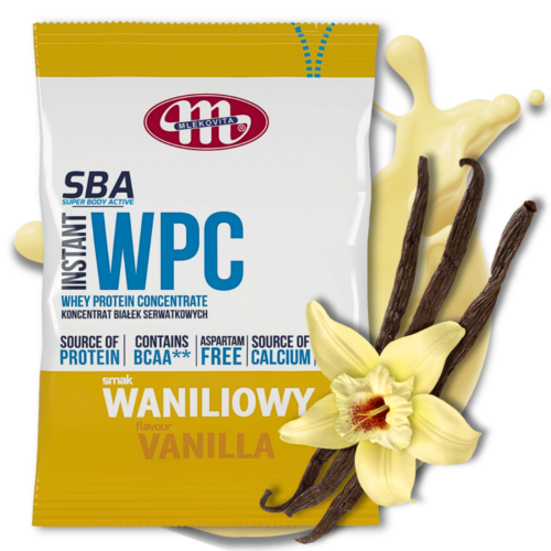 SBA WPC Mlekovita 30g Odżywka białkowa Waniliowa