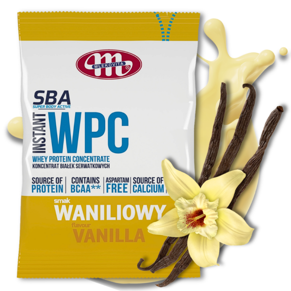 MLEKOVITA(152) SBA WPC Mlekovita 30g Odżywka białkowa Waniliowa