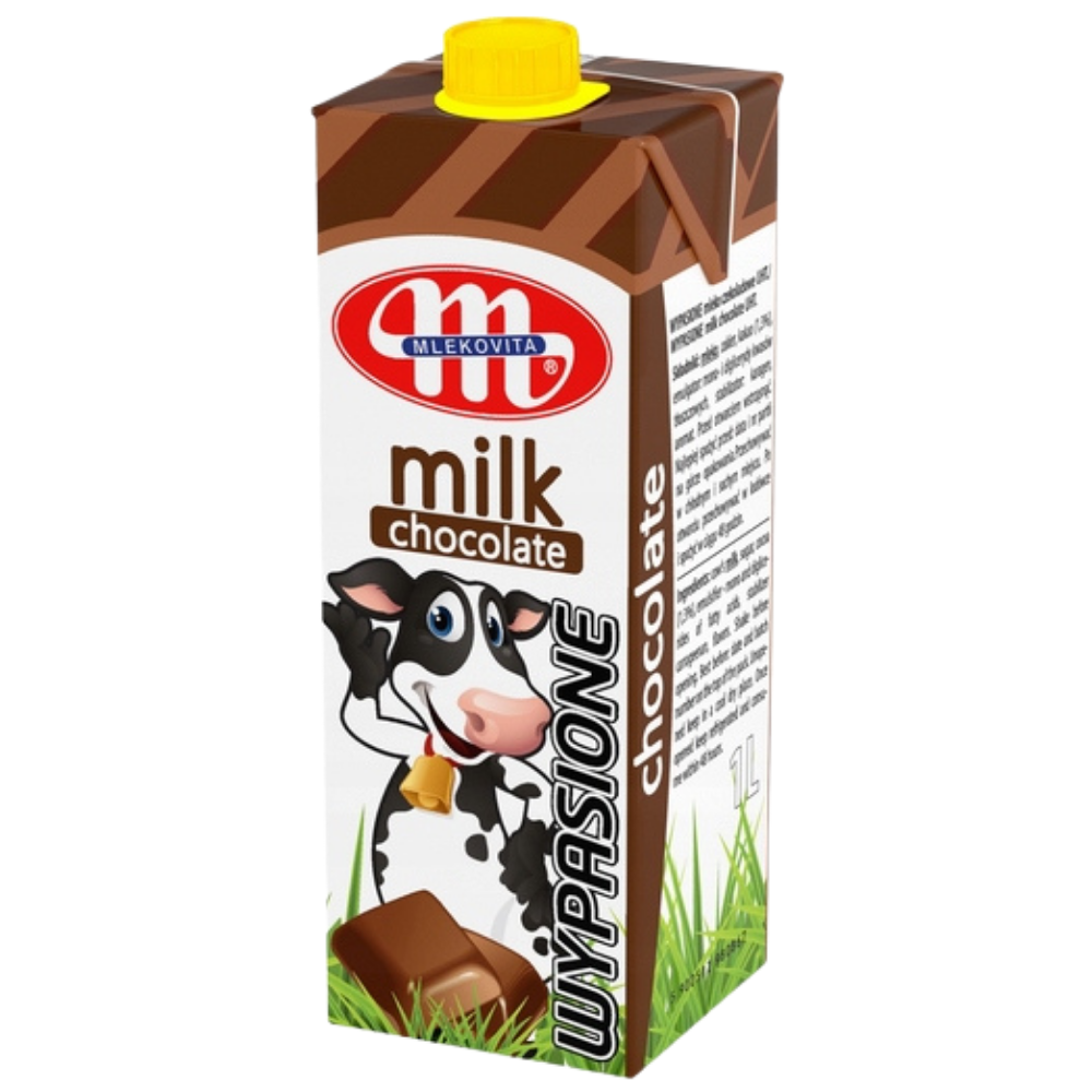 MLEKOVITA(8) Wypasione Mleko Czekoladowe UHT 3,3% Mlekovita 1 litr / 1MMWCZ1