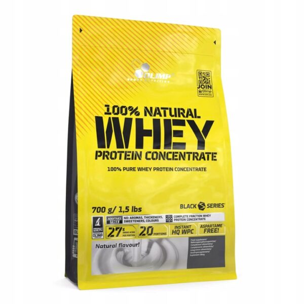 100% Natural Whey Protein Concentrate 700g odżywka białkowa 1 100% Natural Whey Protein Concentrate 700g odżywka białkowa