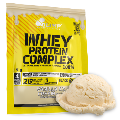 Olimp Whey Protein Complex 100% 35g lody waniliowe Odżywka białkowa