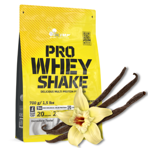 Olimp Pro Whey Shake 700g Odżywka białkowa WPC700g smak waniliowy