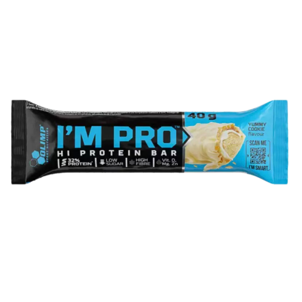 Olimp I’M PRO Protein Bar 40g Baton Białkowy Ciasteczkowy