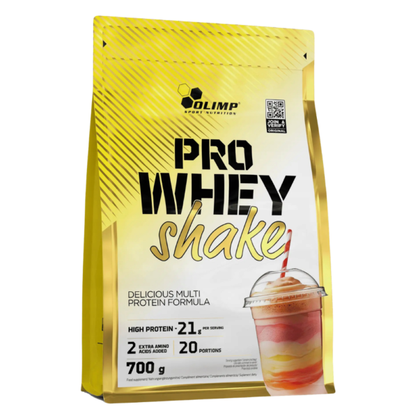 OLDMW-PAK-20(79) Olimp Pro Whey Shake 700g Odżywka białkowa WPC 700g smak ciasteczkowy