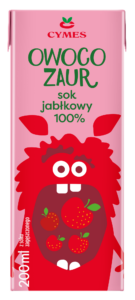Owocozaur sok 100% w 3 smakach: jabłko pomarańcza wieloowocowy 200ml x 27 8 Owocozaur sok 100% w 3 smakach: jabłko pomarańcza wieloowocowy 200ml x 27 / LA02MIX2-MIX-27
