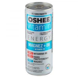 Oshee Vitamin Energy Napoj gazowany o smaku owocow tropikalnych 250 ml