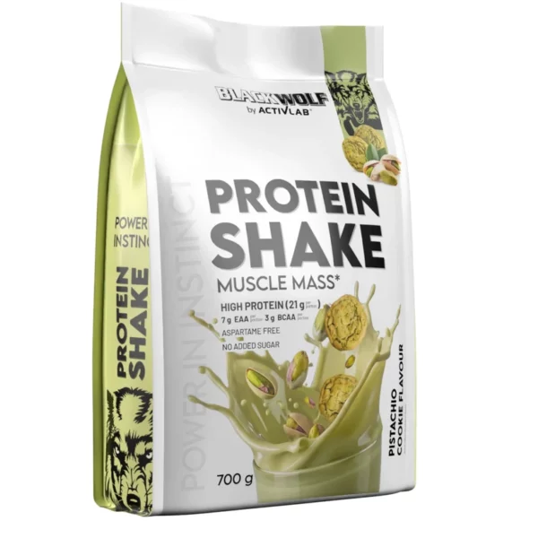 PROTEINSHAKE700gciasteczkopistacjowe ActivLab Black Wolf Protein Shake 700g Ciastko Pistacjowe