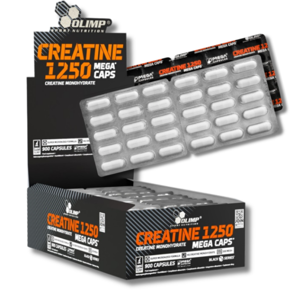 Kreatyna Olimp Creatine 1250 Mega Caps® 30 kapsułek 2 Kreatyna Olimp Creatine 1250 Mega Caps® 30 kapsułek