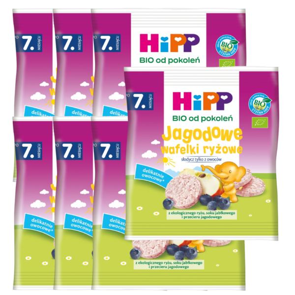 jagodowe wafelki jabłkowe