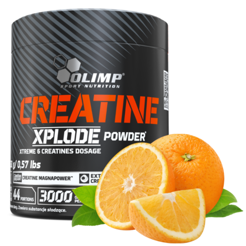 Olimp Creatine Xplode Powder 260g pomarańczowy