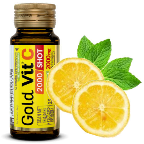 Olimp Gold-Vit C 2000 Shot 25ml cytrynowy