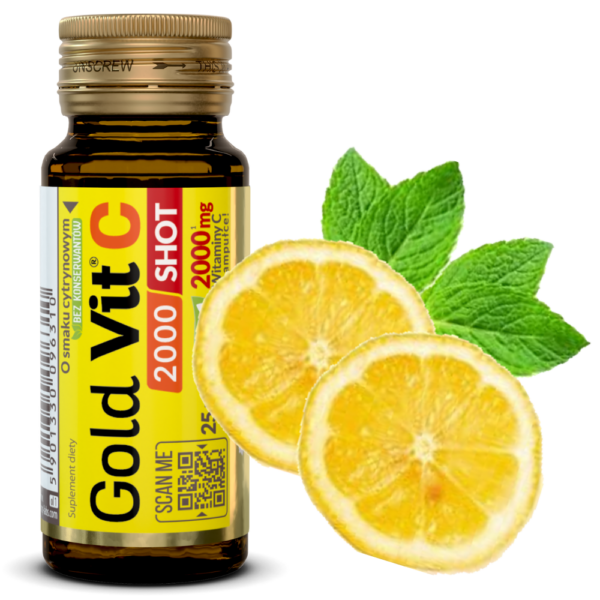 Olimp Gold-Vit C 2000 Shot 25ml cytrynowy