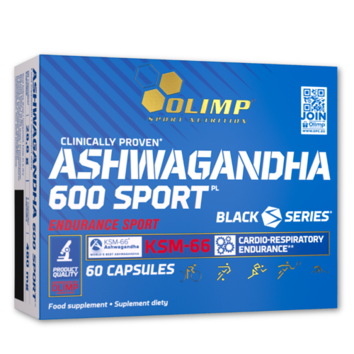 Olimp Ashwagandha 600 Sport 60 kapsułek