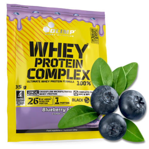Odżywka białkowa Olimp Whey Protein Complex 100% 35g jagodowa