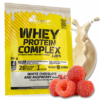 Olimp Whey Protein Complex 100% 35g biała czekolada z maliną Odżywka białkowa / OLWPX350T