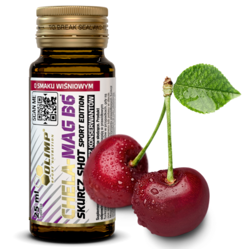 Olimp Chela Mag B6 Skurcz Shot 25 ml wiśniowy