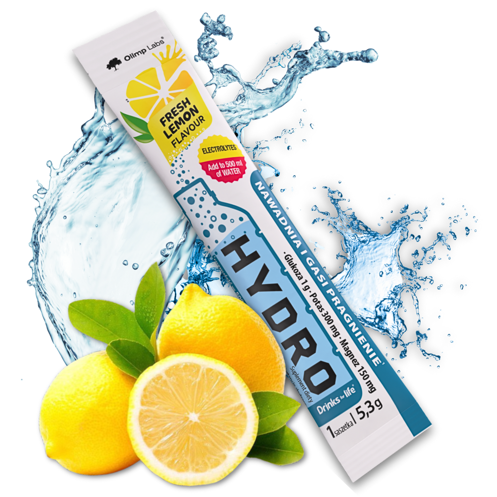 Olimp Drinks for life® HYDRO 5,3g cytrynowy 1 Olimp Drinks for life® HYDRO 5,3g cytrynowy / OLDHC
