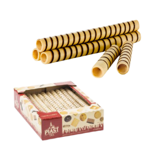 Rurka waflowa z paskiem Piast 170g