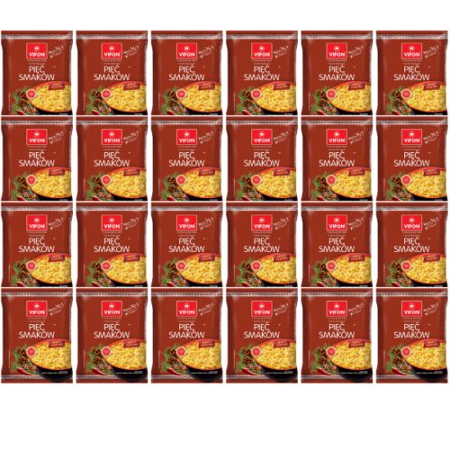 Vifon Pięć Smaków Zupa błyskawiczna 70 g x 24 szt