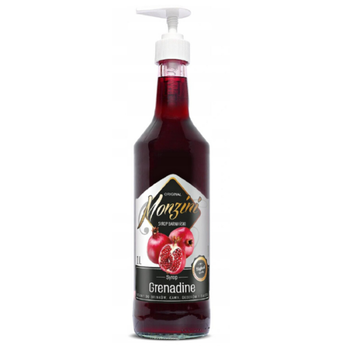 Excellence Monzini syrop barmański GRENADINE, 1000 ml