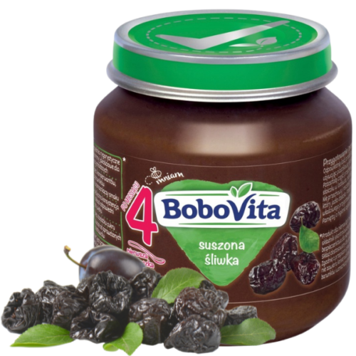 BoboVita Suszona śliwka po 4 miesiącu 125 g