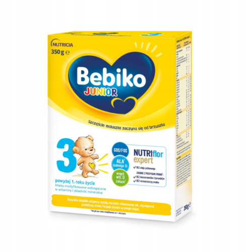 Bebiko Junior 3 Mleko modyfikowane dla dzieci powyżej 1. roku życia, 350 g