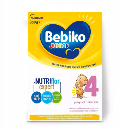 Bebiko Junior 4 Mleko modyfikowane dla dzieci powyżej 2. roku życia, 350 g