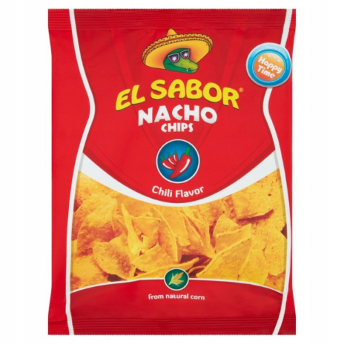 Helcom El Sabor Nachos o smaku chilli 100 g