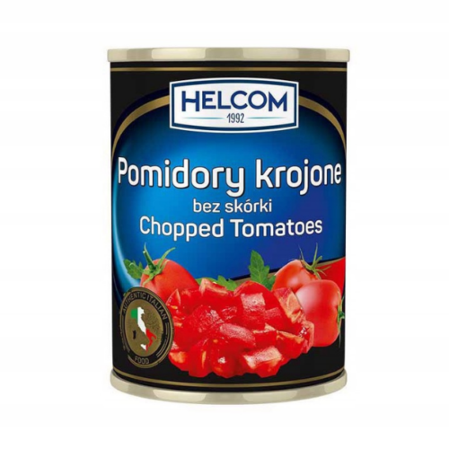 Helcom Pomidory krojone bez skórki 425 ml