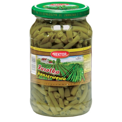 Hektor Fasolka szparagowa konserwowa, 900ml