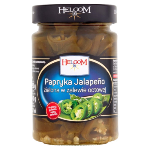 Helcom Papryka Jalapeno zielona w zalewie octowej 290 g