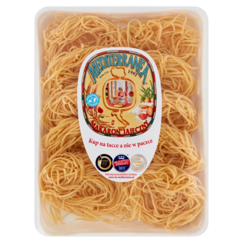 Mediterranea Makaron jajeczny wstążka standard 500 g
