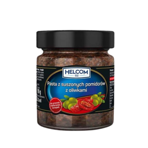Helcom Pasta z suszonych pomidorów z oliwkami 190 g
