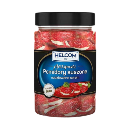 Helcom Pomidory suszone nadziewane serem 327ml