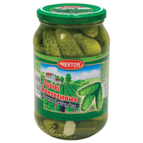 Hektor Ogórki konserwowe, 900ml
