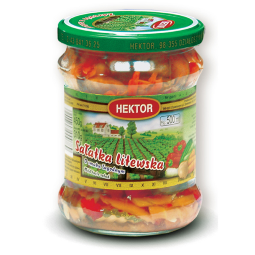 Hektor Sałatka litewska, 500ml