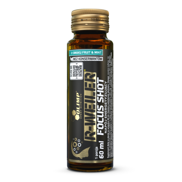 9x Olimp R-WEILER Fokus shot 60ml Owoce & Mięta