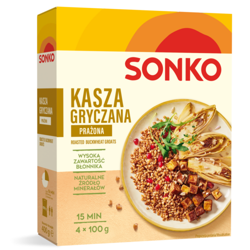 Sonko Kasza gryczana prażona 400 g (4 x 100 g)