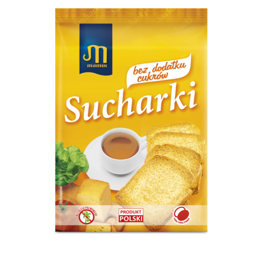 Mamut Sucharki bez dodatku cukrów 225 g