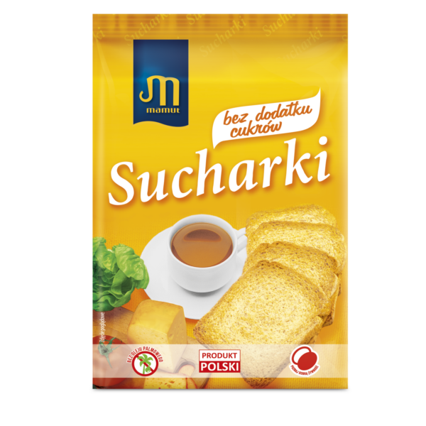 Mamut Sucharki bez dodatku cukrów 225 g