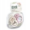 Smoczek silikonowy dynamiczny LOVI 0-3 m 2 szt. Wild Soul Girl