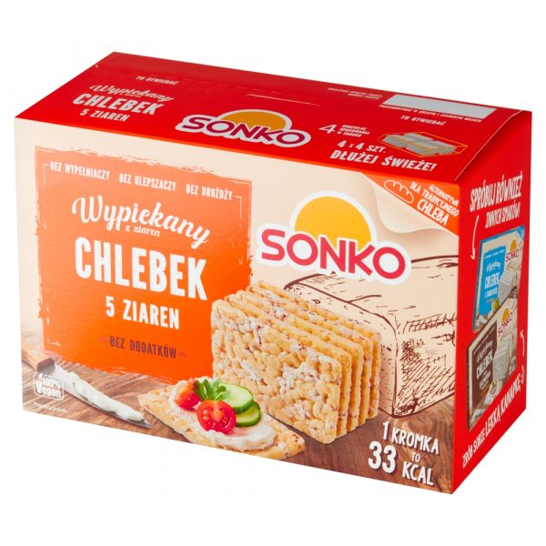 Sonko Chlebek 5 ziaren 120 g 2