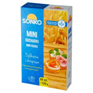 Sonko Mini sucharki 120 g 60 sztuk