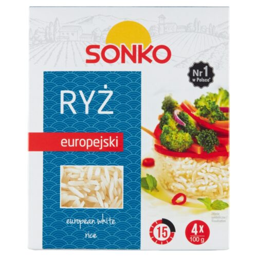 SONKO Ryż europejski 400 g (4 x 100 g)