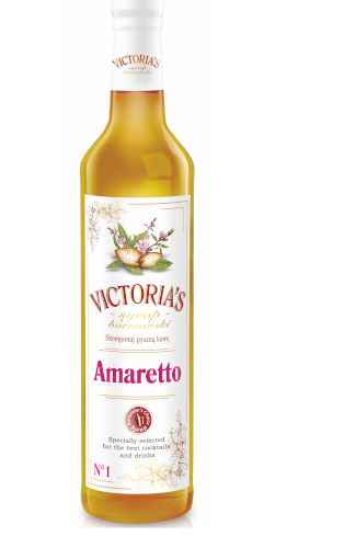 Syrop barmański o smaku AMARETTO 490ml