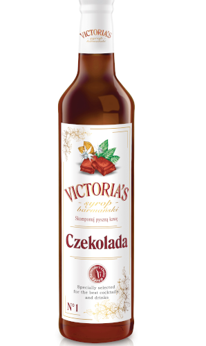 Syrop barmański o smaku CZEKOLADY 490ml