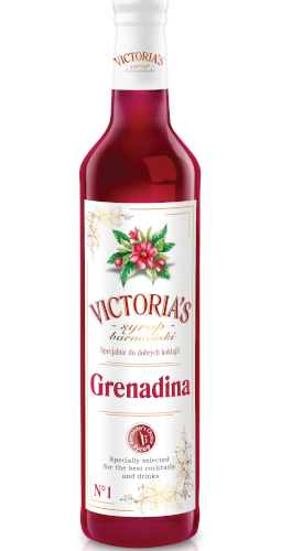 Syrop barmański o smaku GRENADINY 490ml