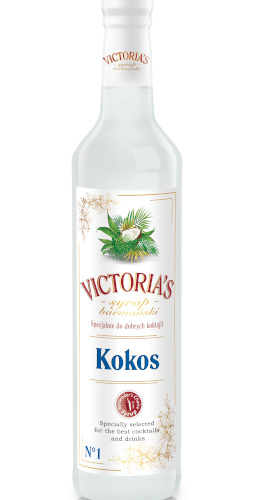 Syrop barmański o smaku KOKOSA 490ml