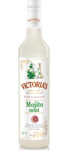 Syrop barmański o smaku MOJITO MINT 490ml